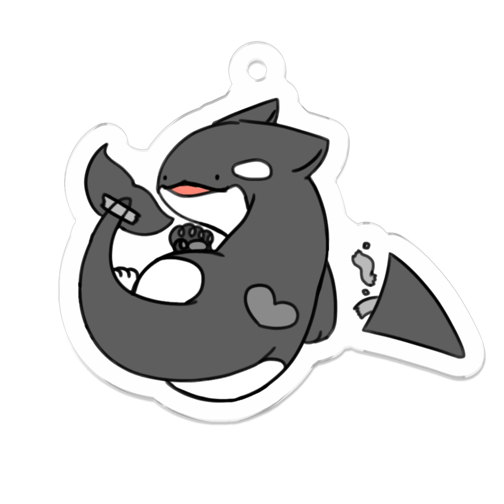 しゃちみたいなねこ