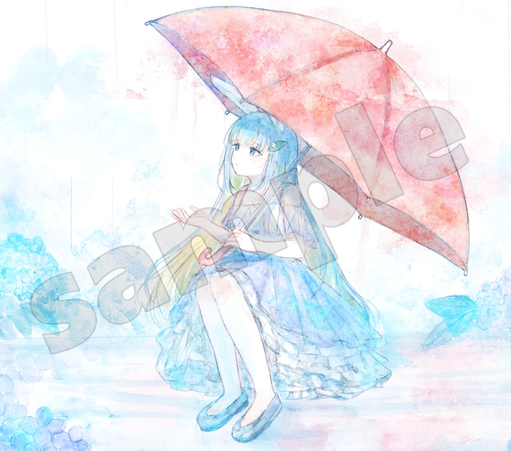 Refrainオリジナルイラスト タペストリー