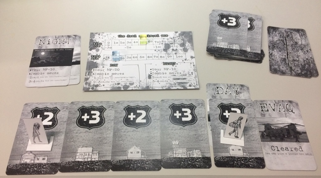 the dead : beloved one (ゲームマーケット2017秋 初出)