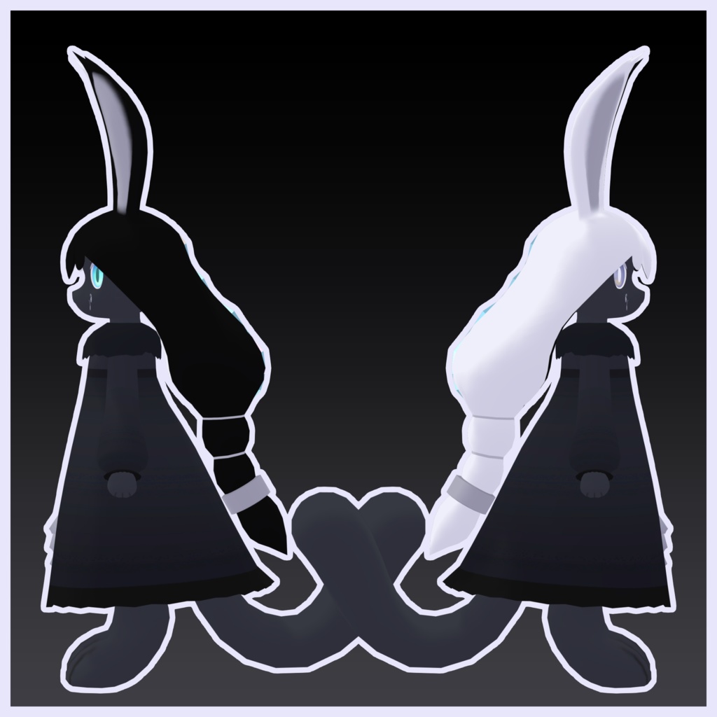 ツクヨミ Tsukuyomi【オリジナル3Dモデル】