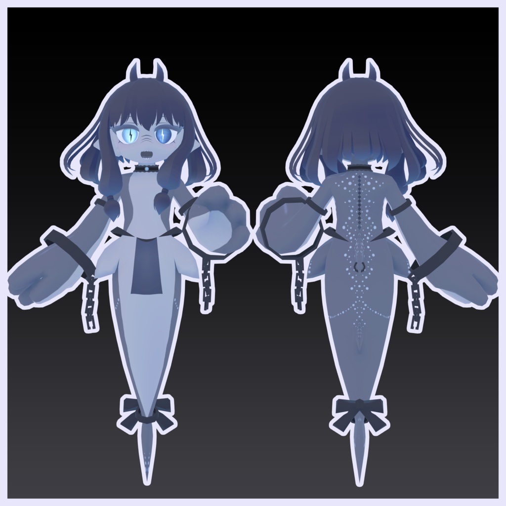 シノノメさん Shinonome-san【オリジナル3Dモデル】