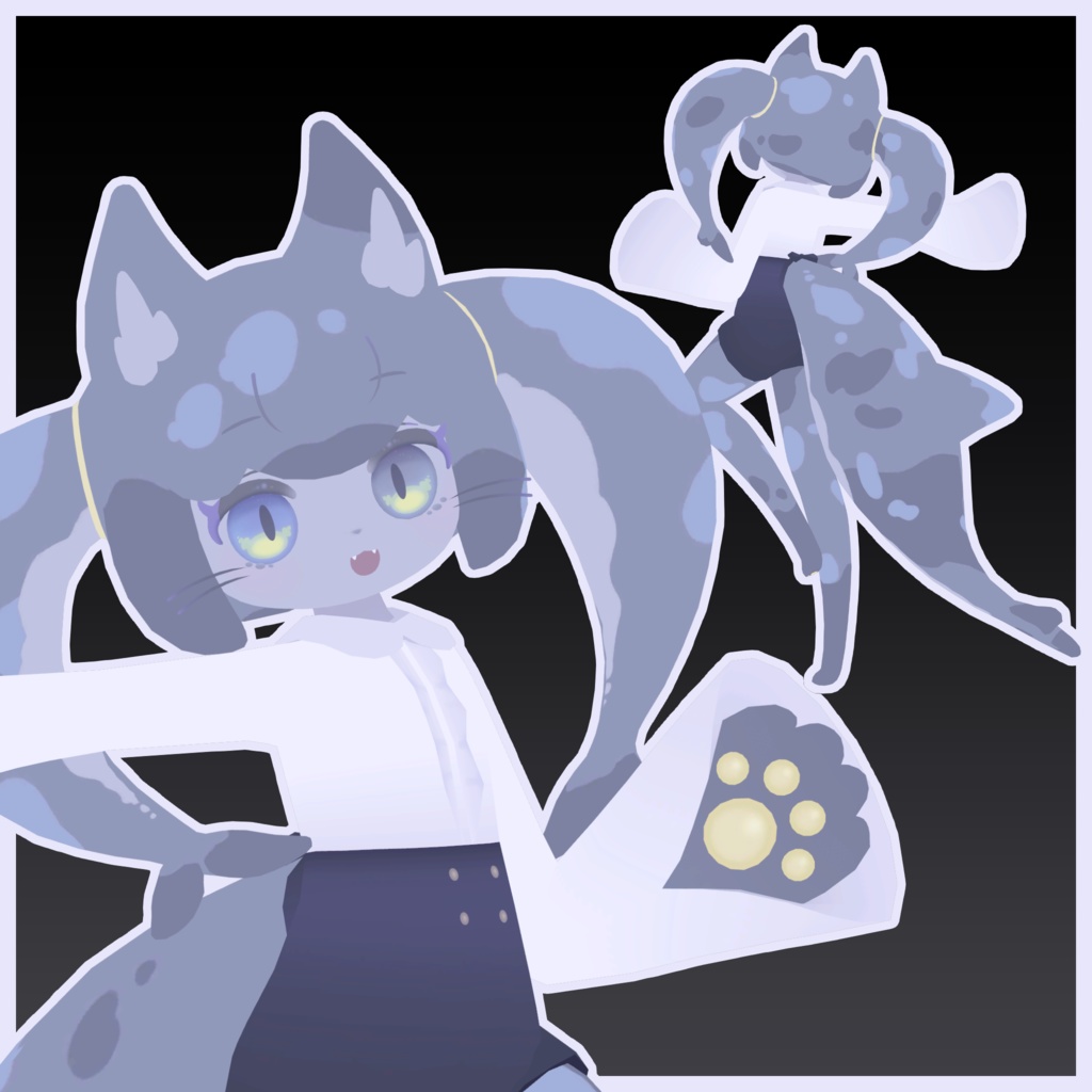 キュイ Kyui【オリジナル3Dモデル】