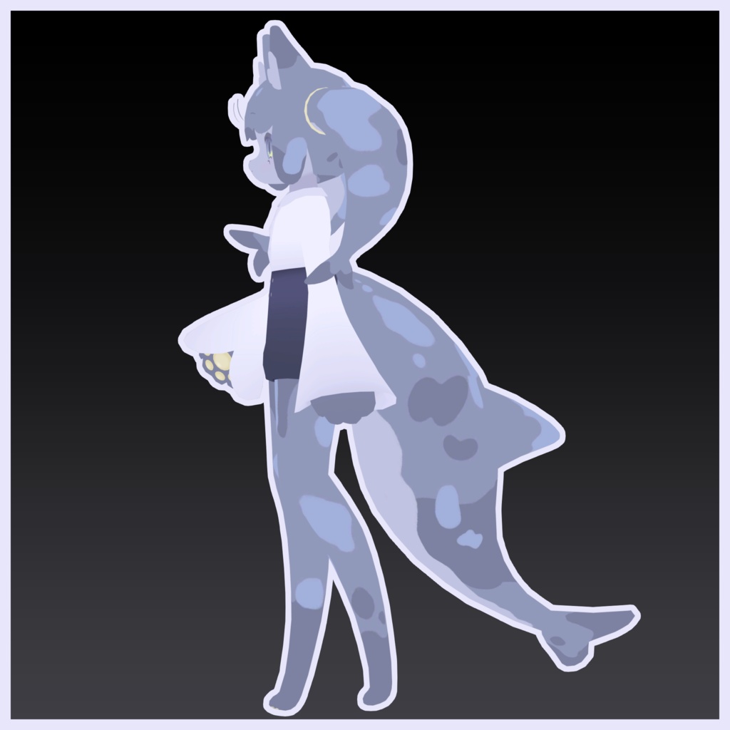 キュイ Kyui【オリジナル3Dモデル】