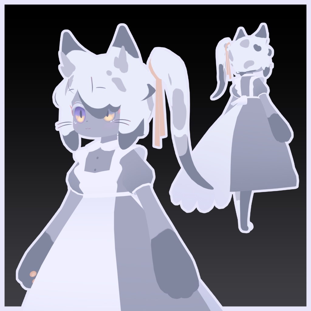 カゥ Kau【オリジナル3Dモデル】