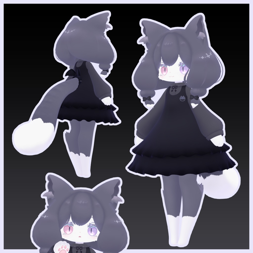 メリメア MerryMare【オリジナル3Dモデル】