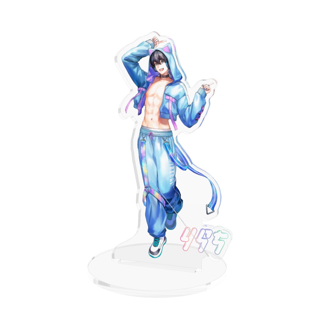つれてけりらち　アクスタ（ロゴ付き