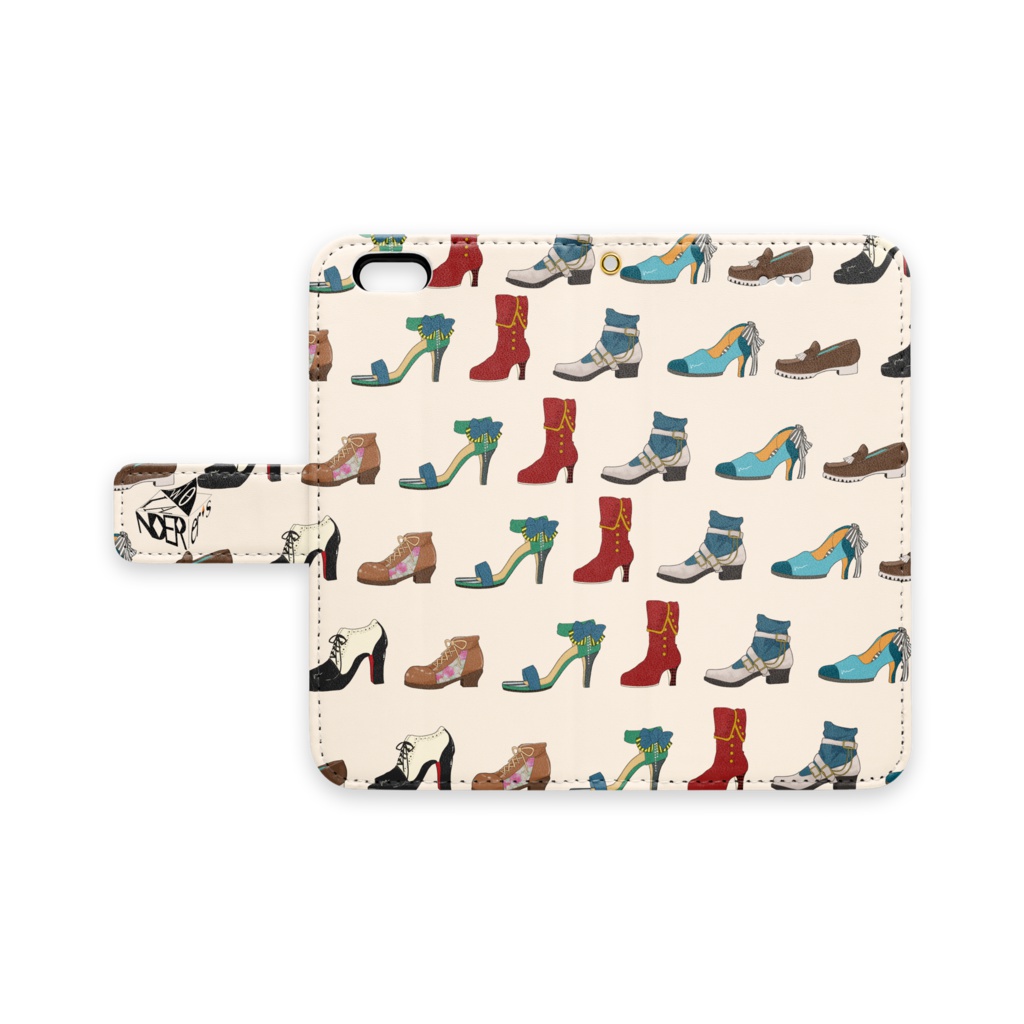 【手帳型iPhoneケース】 Shoooooes!