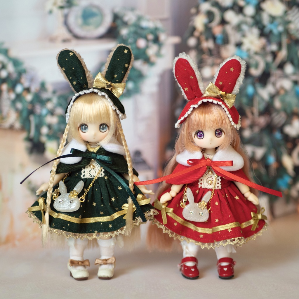うさぎさんクリスマスコーデセット