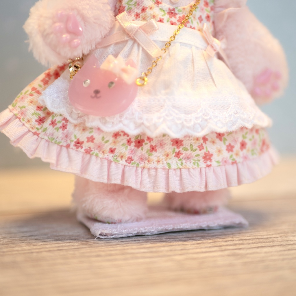 シュガーカップス用 お花ネコちゃん着ぐるみセット