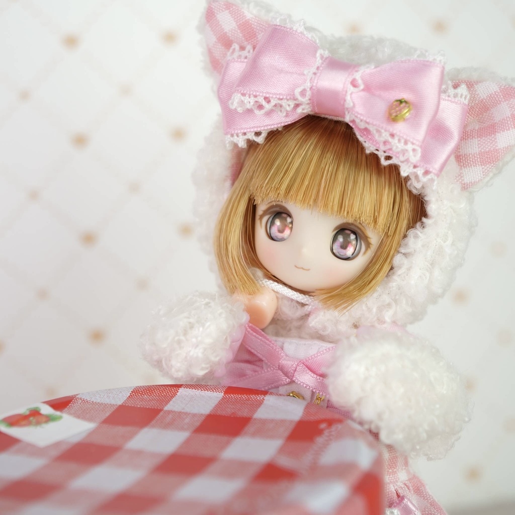 苺ねこちゃん着ぐるみセット