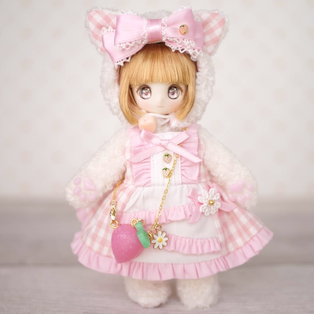 苺ねこちゃん着ぐるみセット