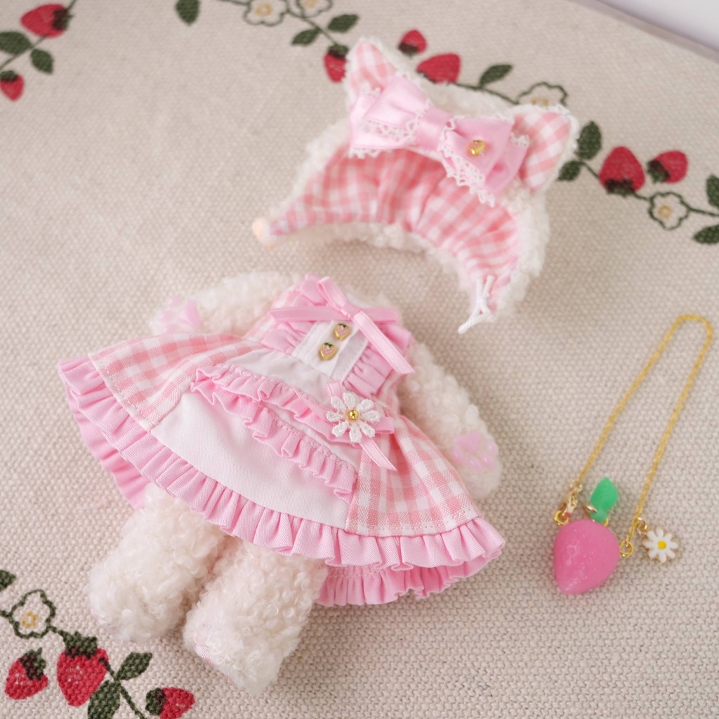 苺ねこちゃん着ぐるみセット
