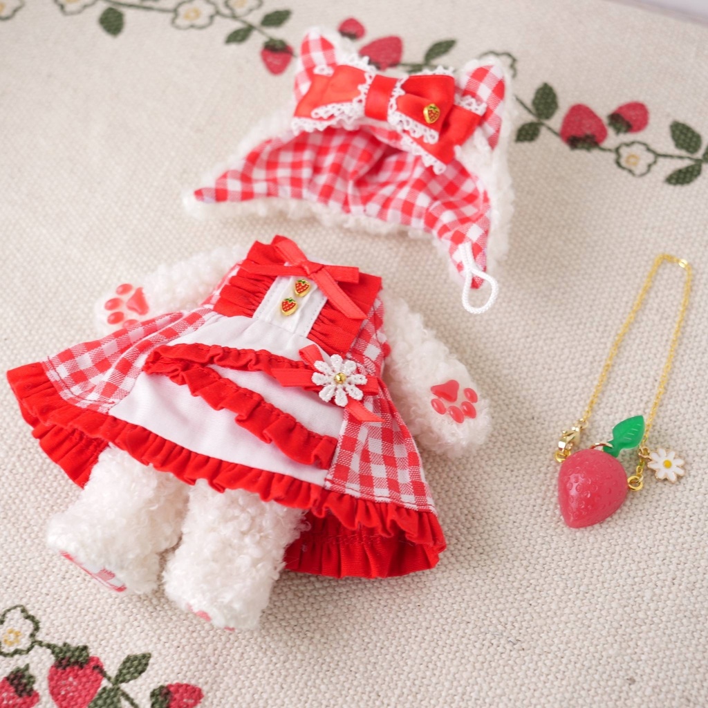 苺ねこちゃん着ぐるみセット