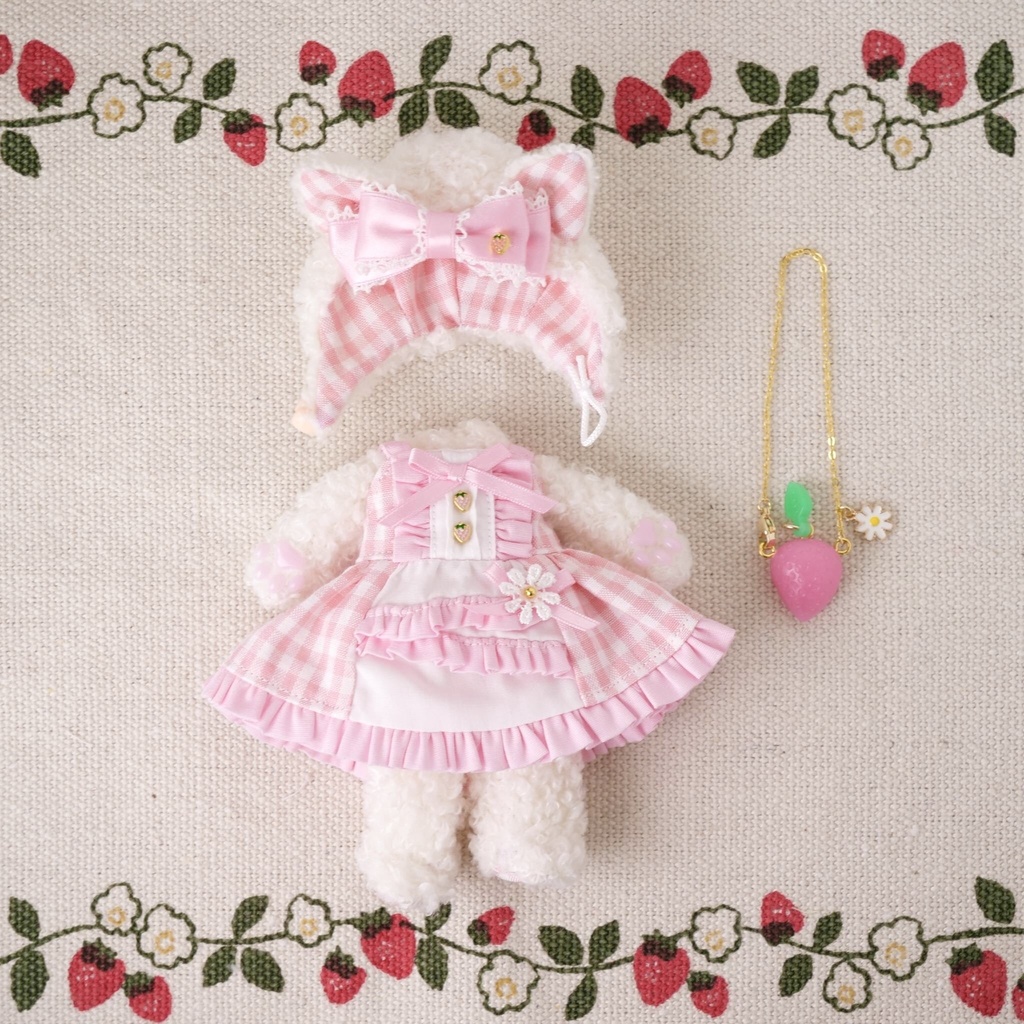 苺ねこちゃん着ぐるみセット