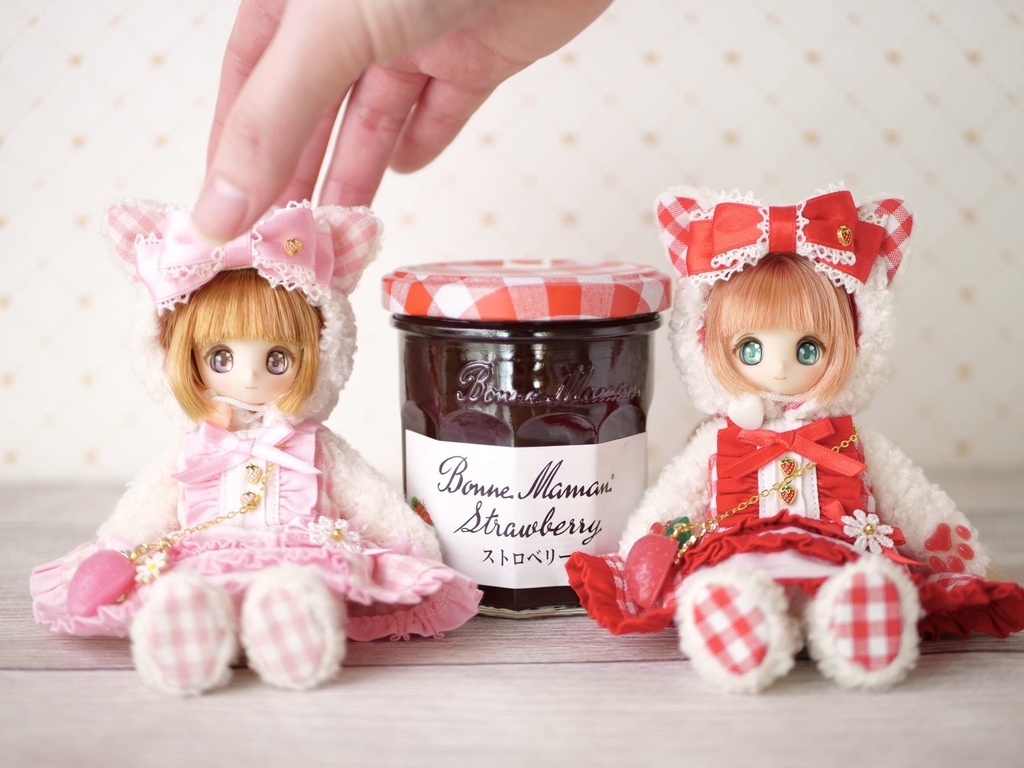 苺ねこちゃん着ぐるみセット