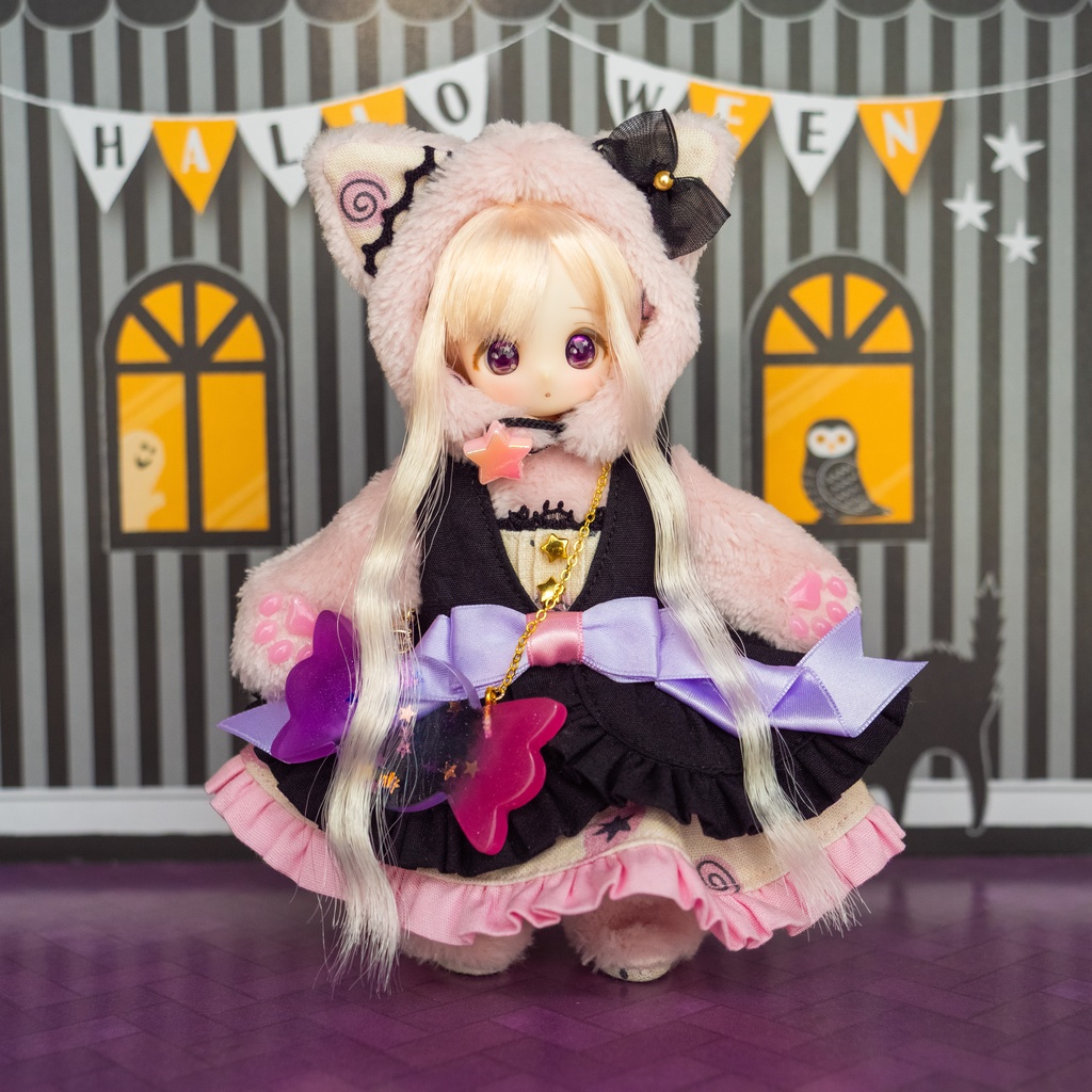 ハロウィンねこちゃん着ぐるみセット
