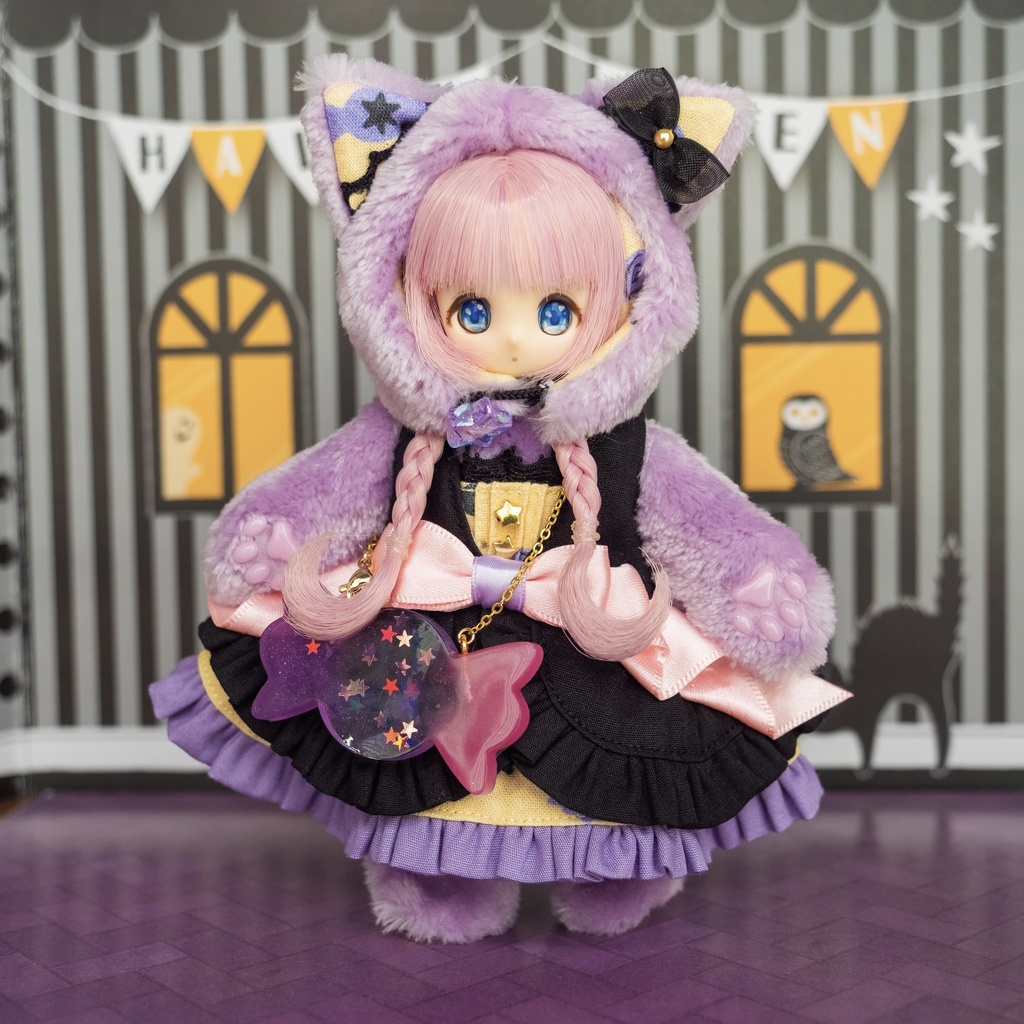 ハロウィンねこちゃん着ぐるみセット