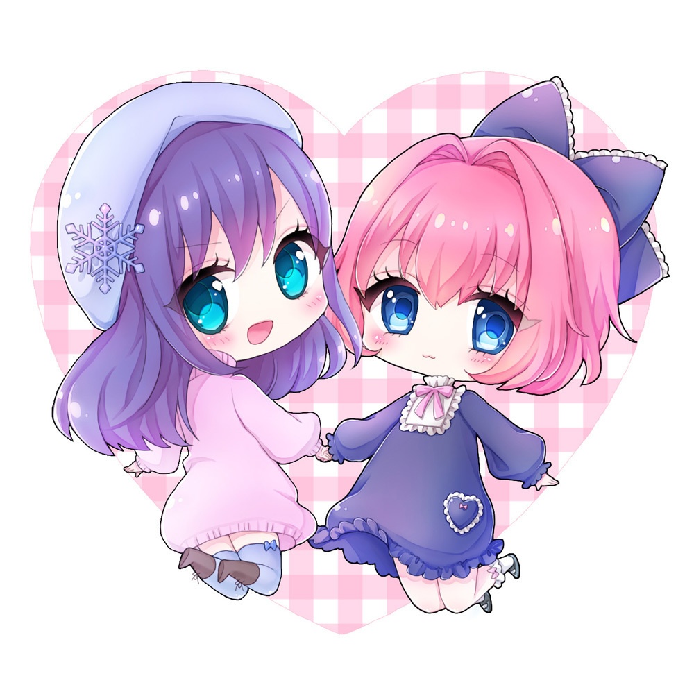 アクリルキーホルダー　かえ＆香澄