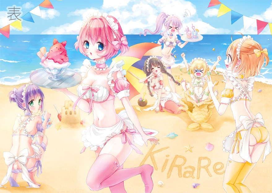 A4クリアファイル　Summer☆KiRaRe＆かえ香澄ウェディング