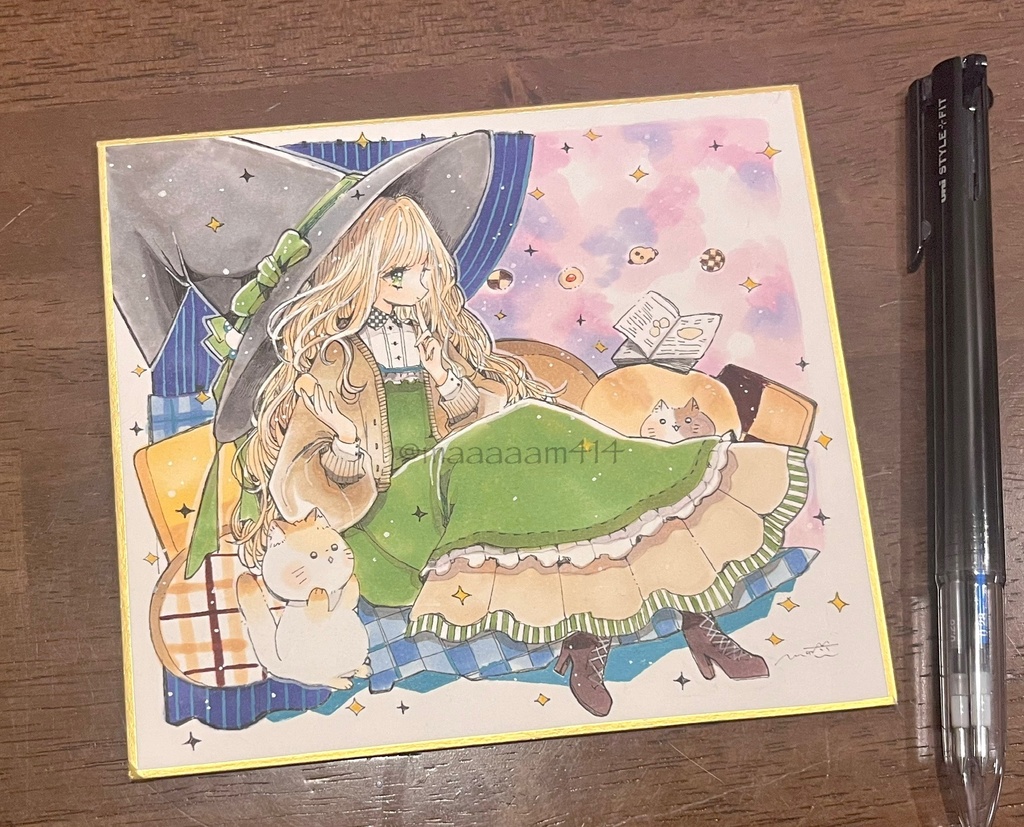 小色紙◎まじょちゃんのクッキー