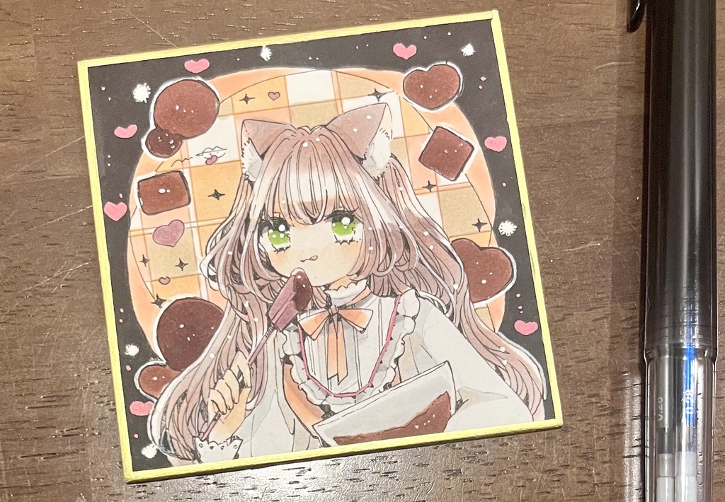 豆色紙◎ちゃねこ