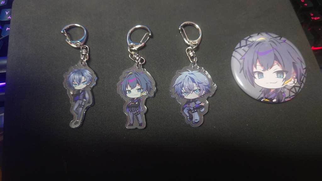 朝蜘 ちびぐもアクリルキーホルダー