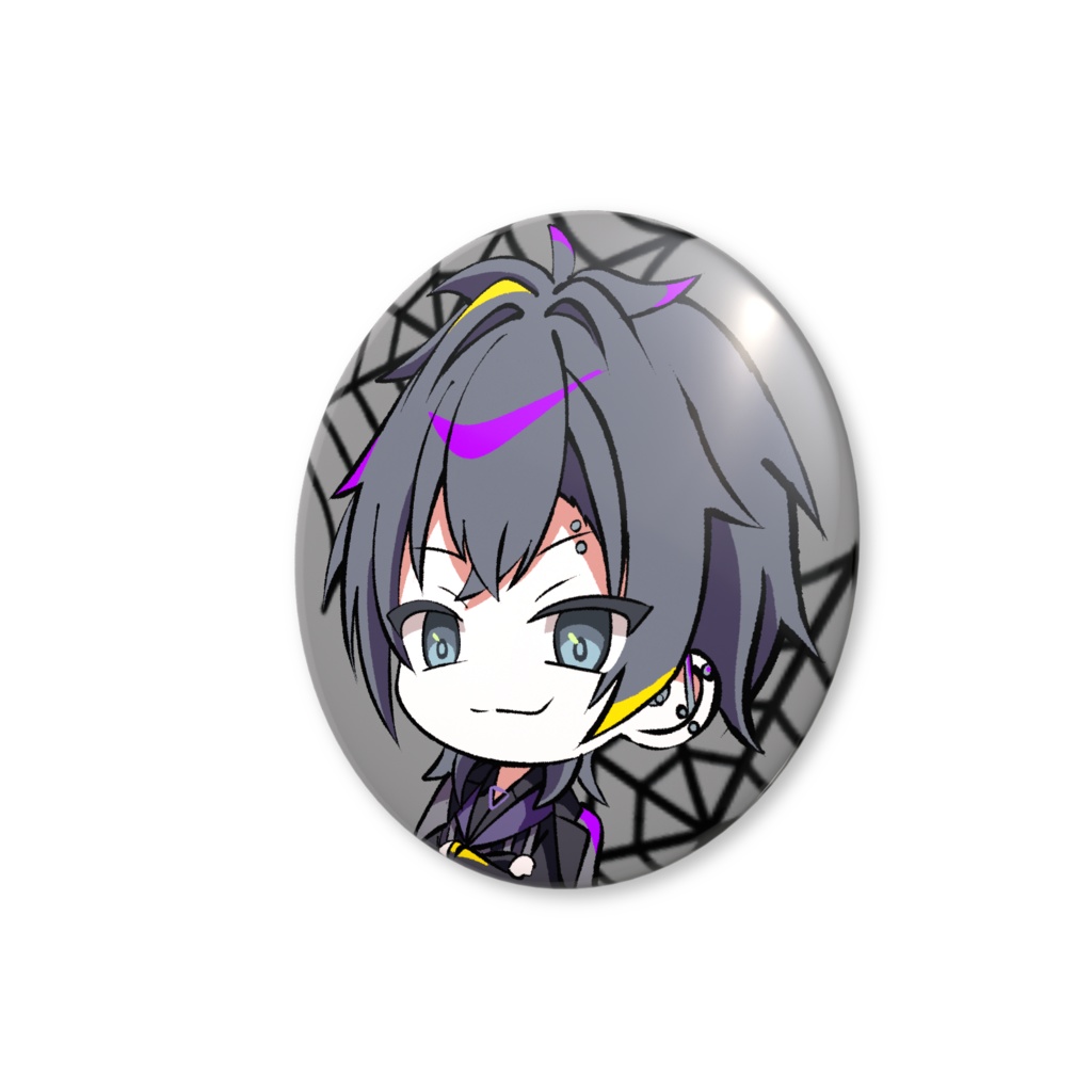 朝蜘 ちびぐも缶バッジ