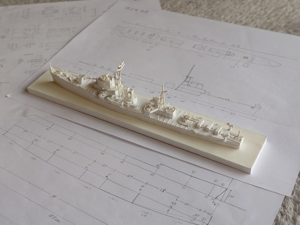 【日振型海防艦】紙製 ハンドメイド (Lot No.2)