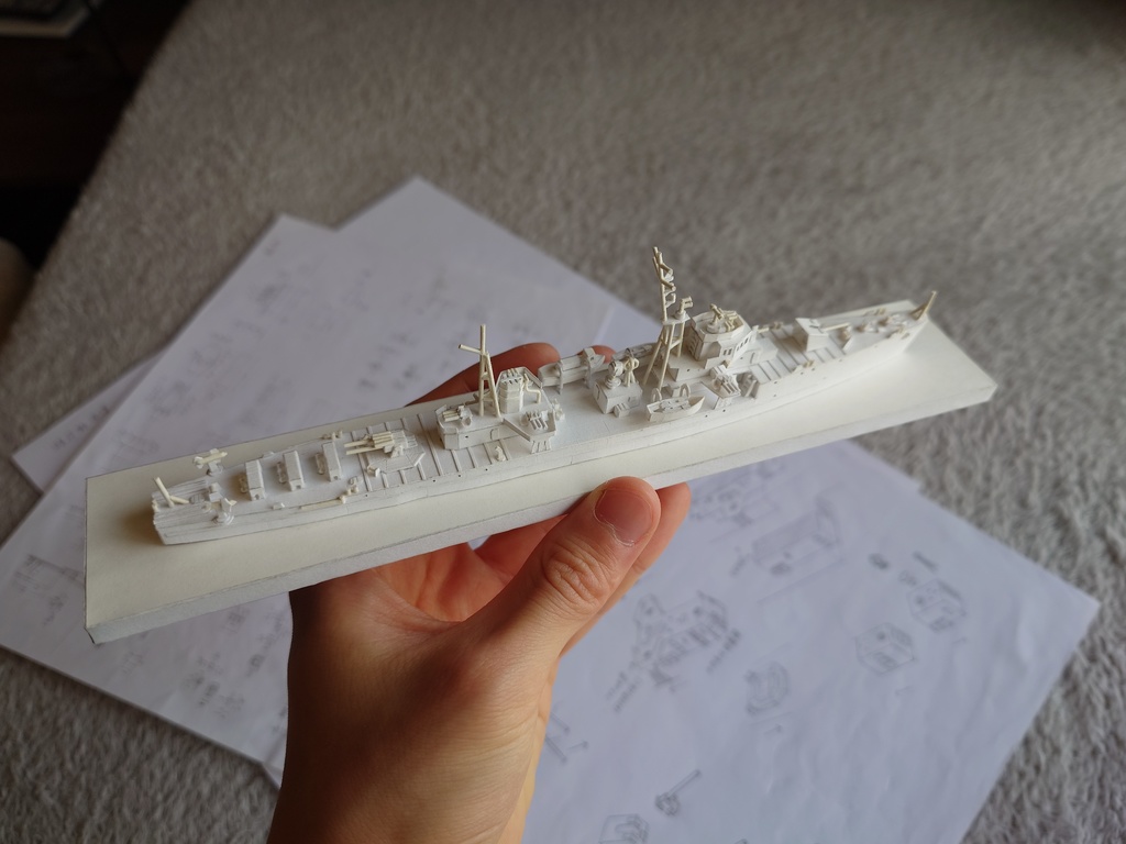 【日振型海防艦】紙製 ハンドメイド (Lot No.2)