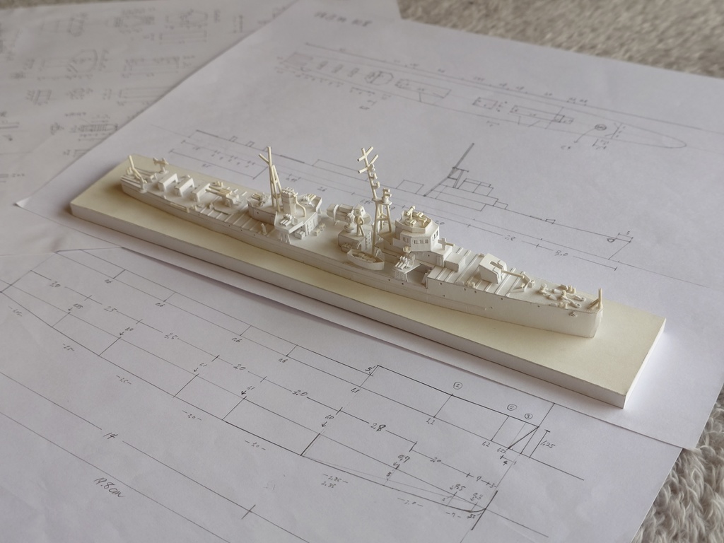 【日振型海防艦】紙製 ハンドメイド （Lot No.２）