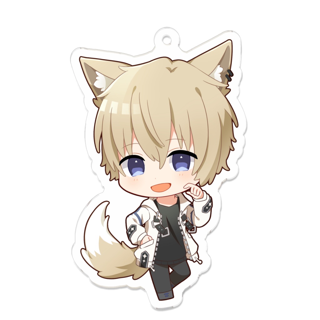 御先しお（喜び）アクリルキーホルダー