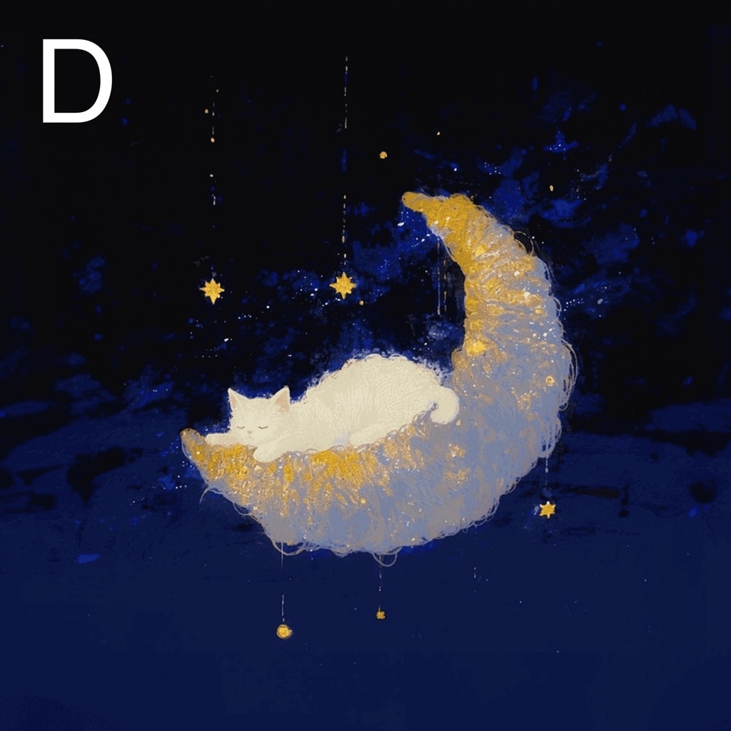 『猫とハルカゼ展』複製キャンバス SSM号