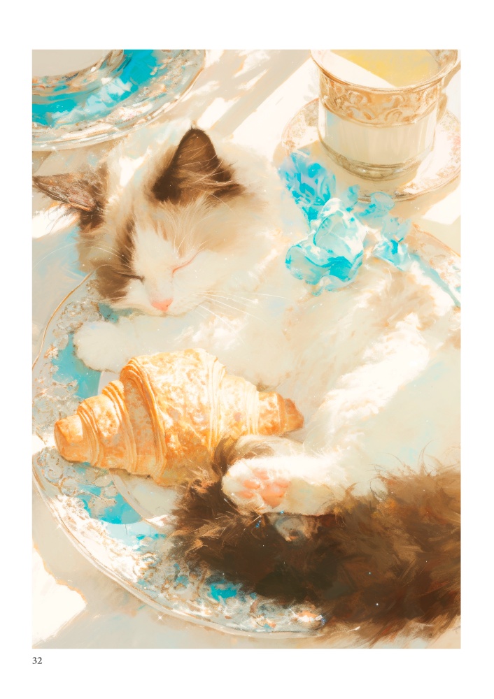 画集「猫喫茶」