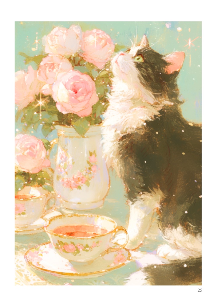 画集「猫喫茶」