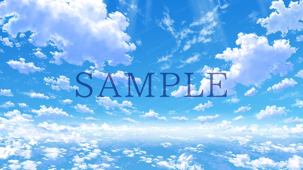 【第一弾】4K画像 ファンタジー系背景イラスト・素材(青空と風集う頂上)