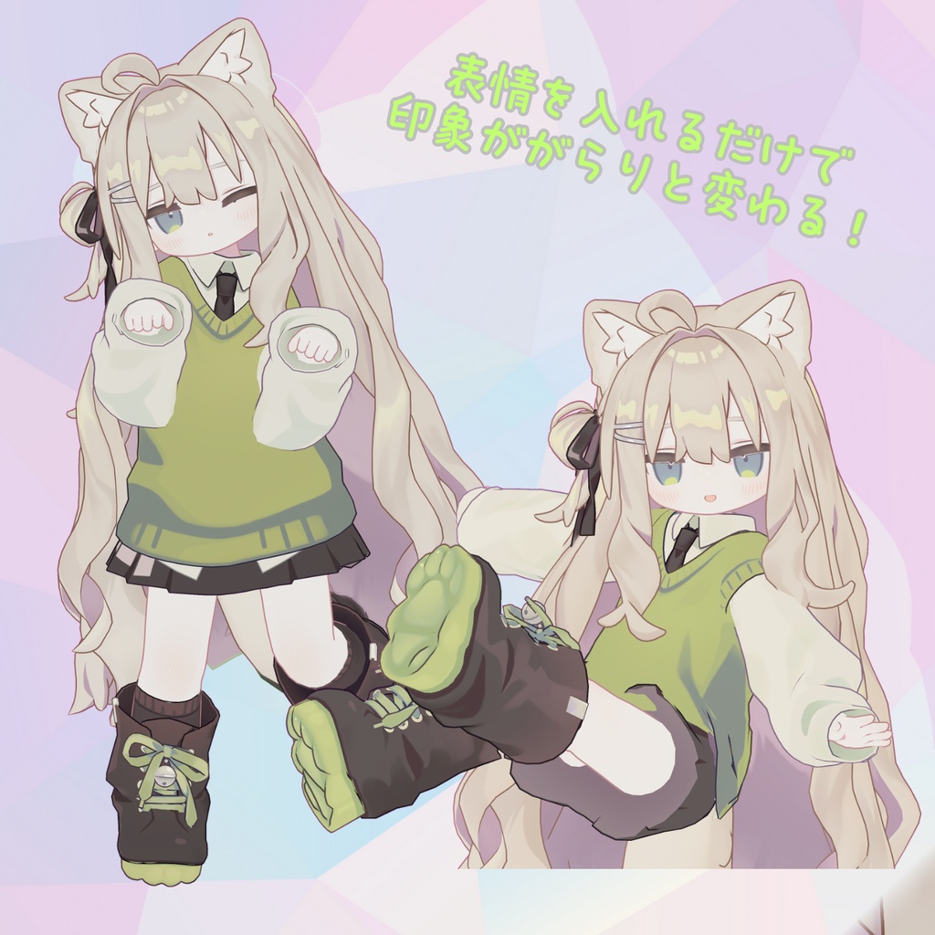 【キプフェル】 ゆるかわ表情セット36種!!