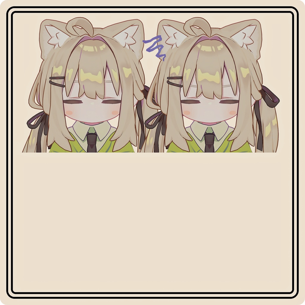 【キプフェル専用】黒目キプにも感情を!!