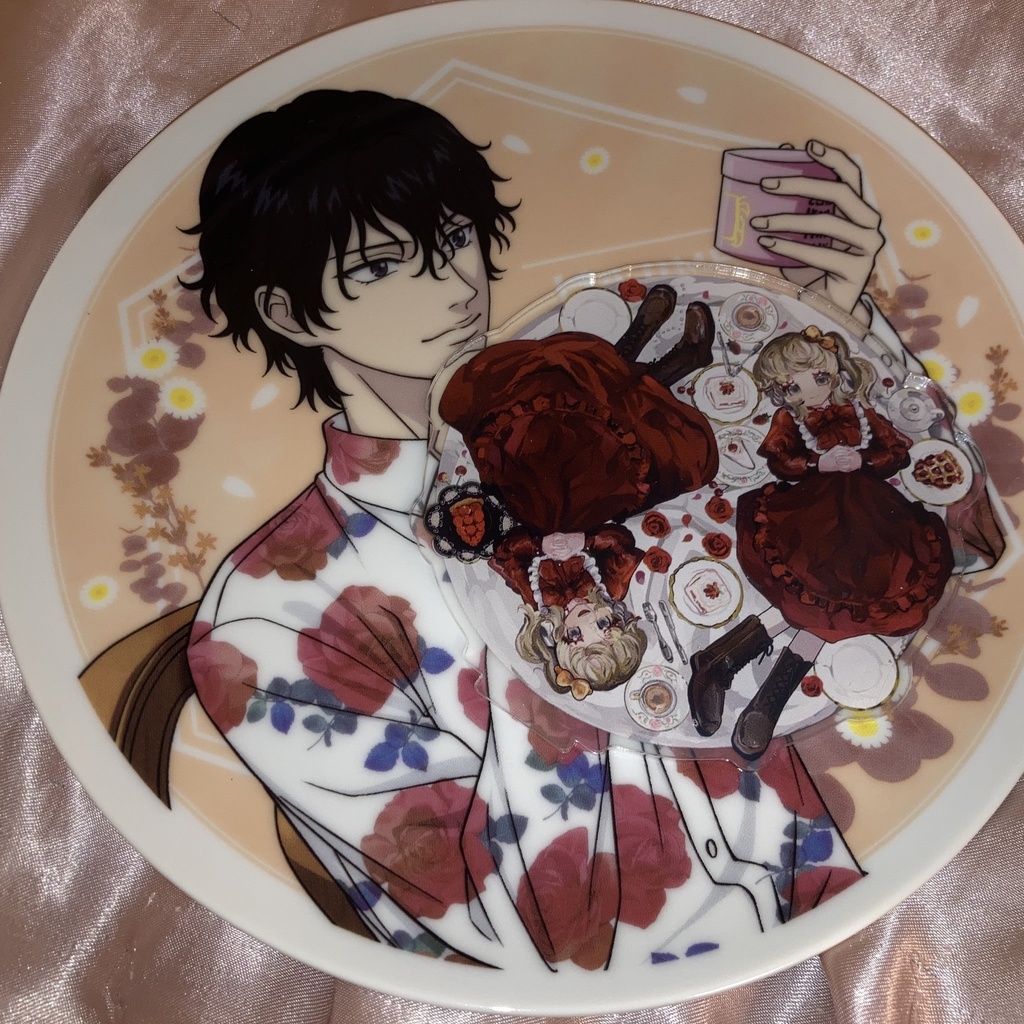 リサ&ルイス 一緒にお食事アクリルスタンド