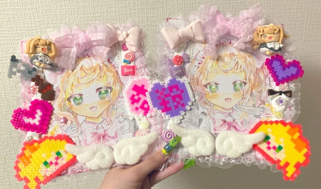 【原画】やっちゃえ！萌殺冥土戦争っ！　リサ&ルイス原画