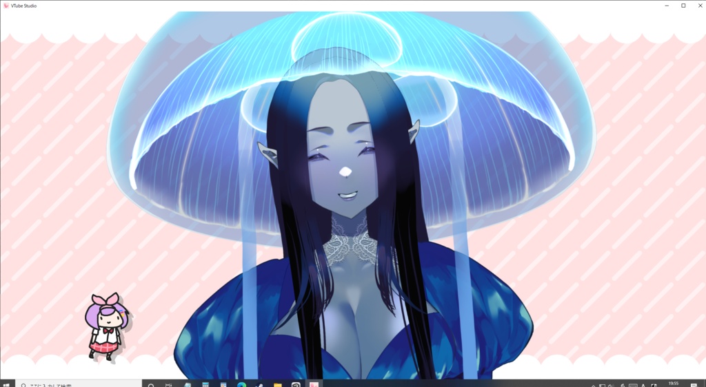 2024/12/11 更新【VTuberアバター】くらげちゃんVar0.4【Live2Dモデル】