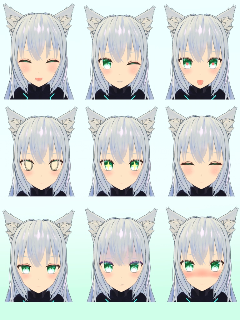 VRChat向けアバター「Luana」