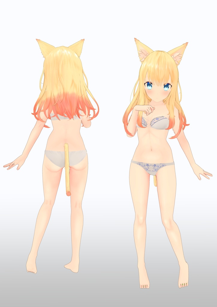 VRChat向けアバター「Poplar」