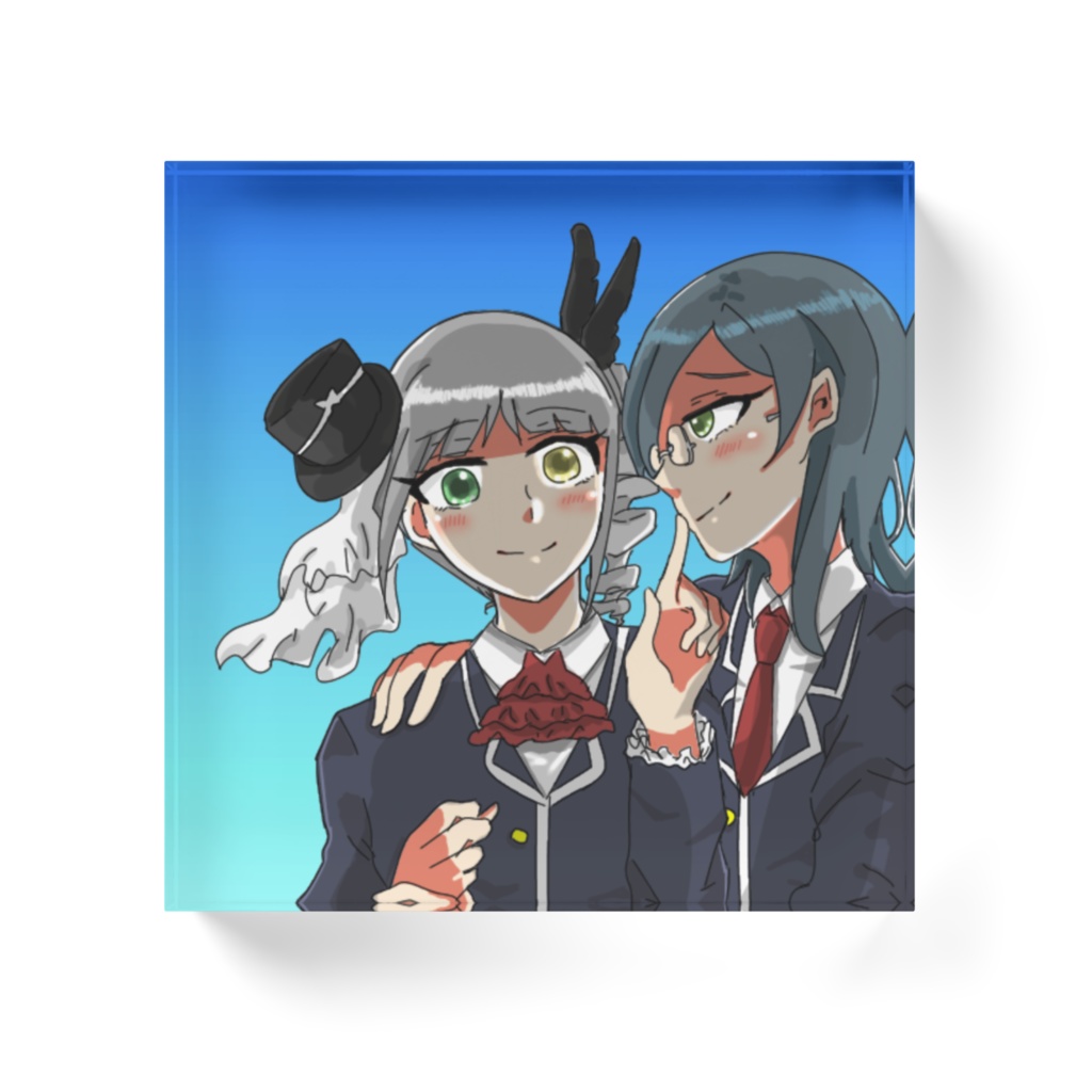 かがりのだアクリルブロック