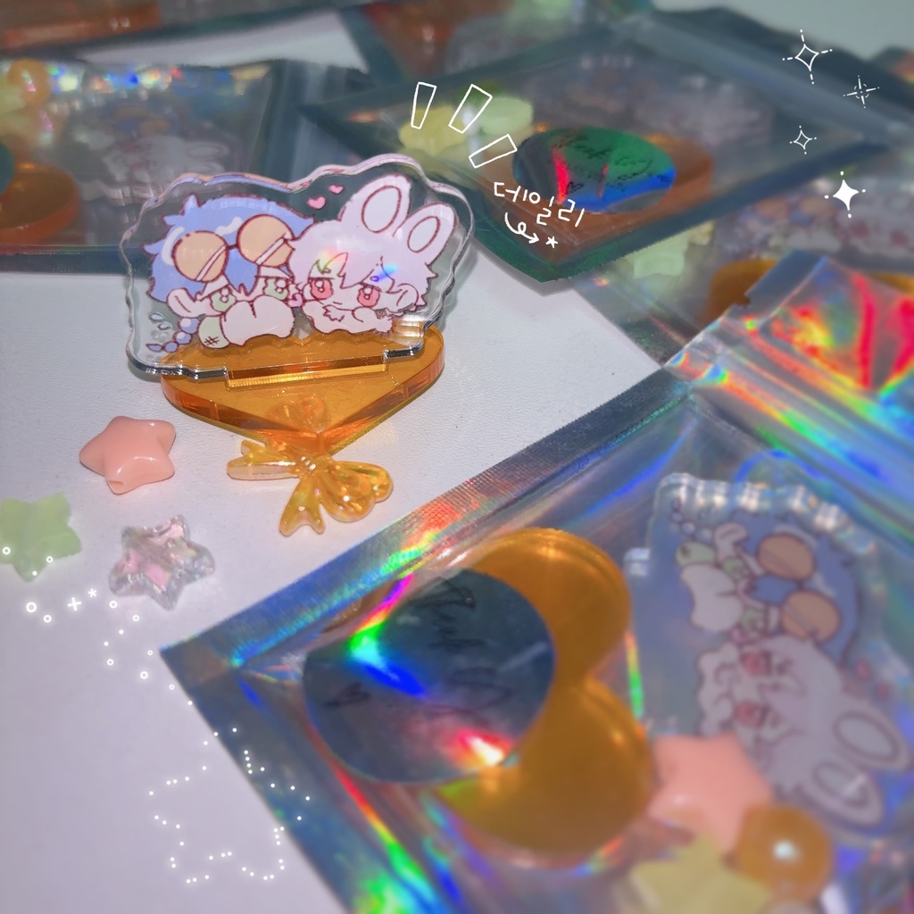 とみとが ちまアクスタ＋おまけポスカ