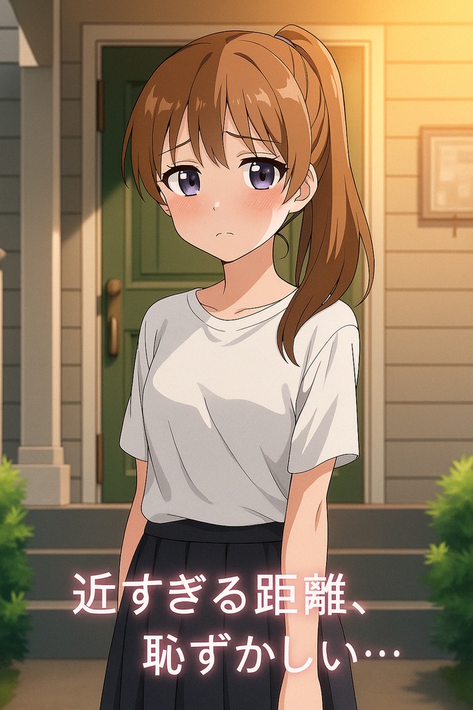 【咲】ジム帰りの幼なじみ、恥じらいフェチボイス