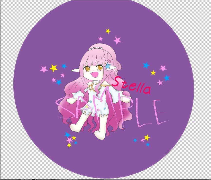 アクリルキーホルダー(ステラ)