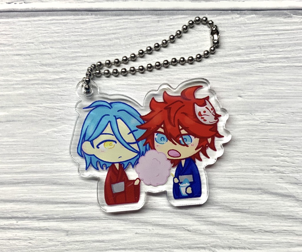 メル燐 アクリルキーホルダー 夏