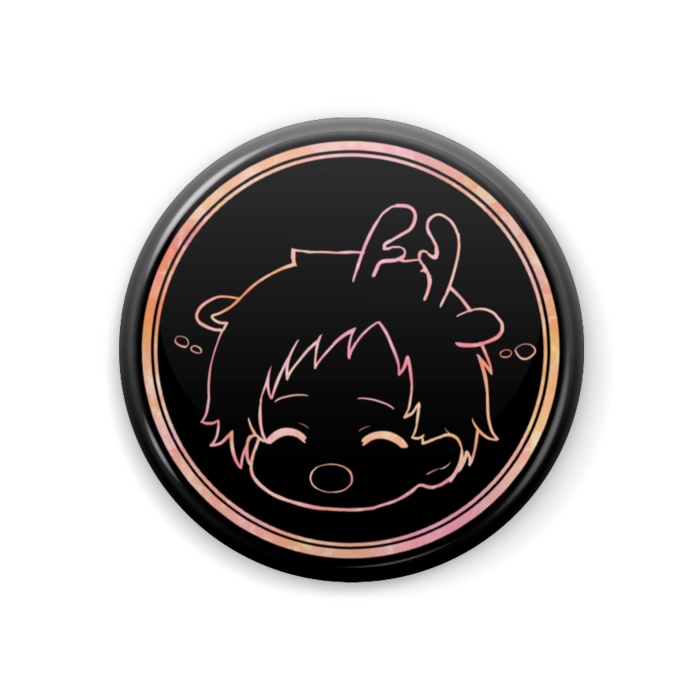 スタンプ風缶バ 32mm