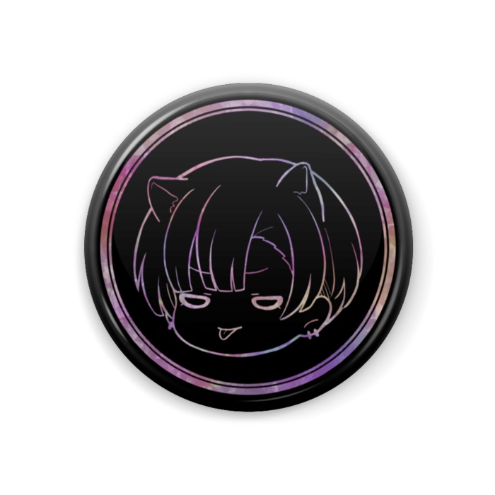 スタンプ風缶バ 32mm