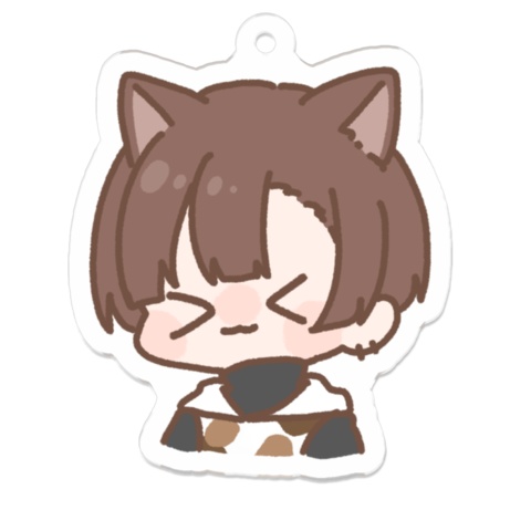 にこにこアクキー 50mm